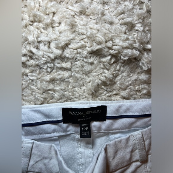 White Slim Fit Pants - Picture 5 of 5